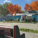 Fallout 4 Clean Sanctuary mod.  Un hermoso y reparado santuario de preguerra