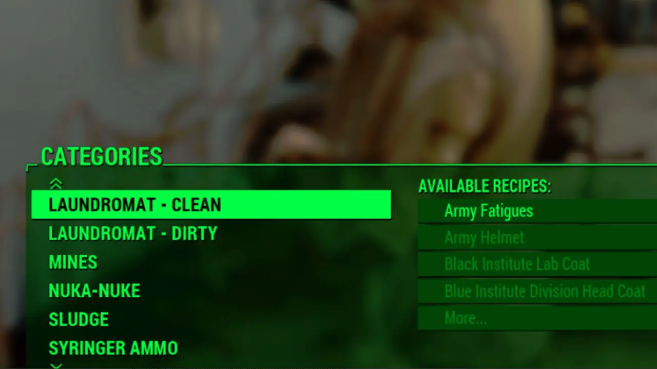 Fallout 4 mejores mods de armadura para ps4 lavandería